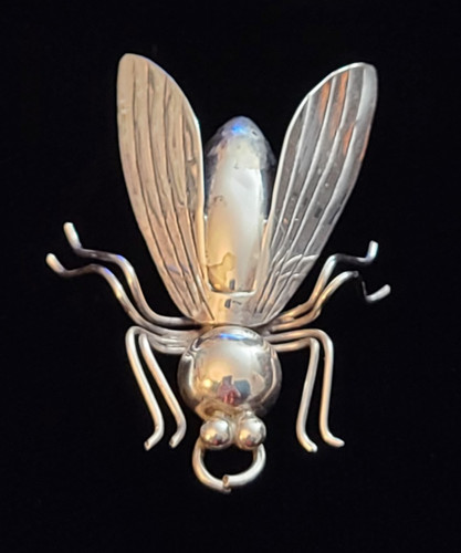 Vtg 925 sterling - , winged