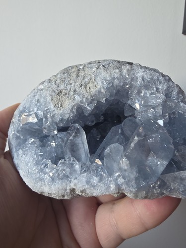 Natural celestite crystal - natural,