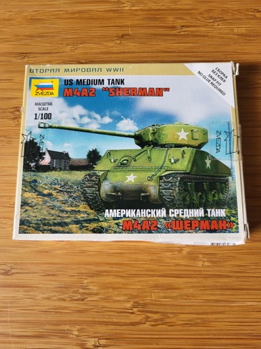 Zvezda 6263 sherman tank - 6263,