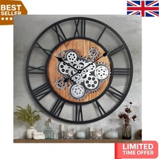 Oversized 23-Inch Antique Wall