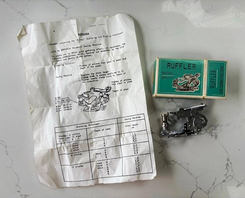 Vintage bernina ruffler - vintage,