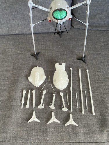 Printed martian fighting - printed,