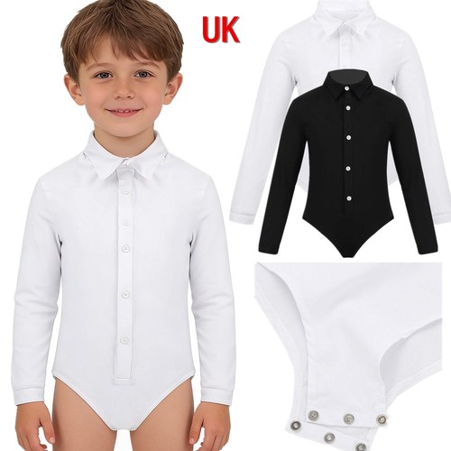 Boy shirt romper - boy's, modern