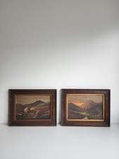 2x Dated 1916 Oil Paintings By H. G. Chittenden 