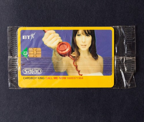 Promo phone card for cardboy - card,