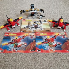 LEGO MIXELS Bundle 2x Aquad (41564) 1x Gox (41536) Complete Sets