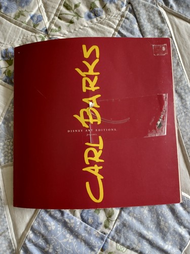 Carl barks signed advertising - signed,