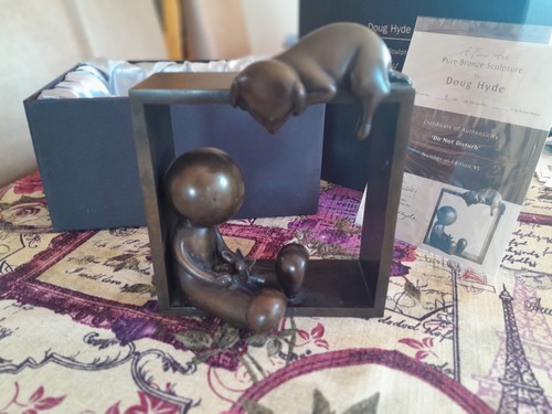 Doug hyde bronze sculpture do - hyde, "do
