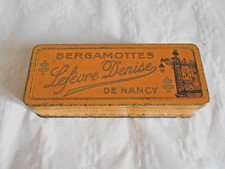 Vintage tin box french - vintage,