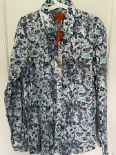 SIMON CARTER Blue Jungle print