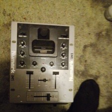 Numark iM1 DJ Mixer Old School iPOD Dock 4 Silver Metal 