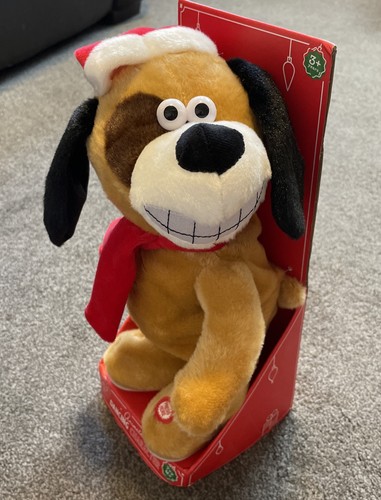 Singing xmas hound - singing, dog