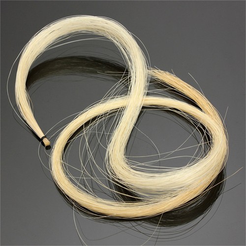 Violin bow hair made - t-,