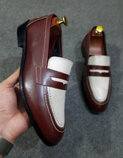 Handmade Men Brown and white