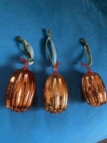 Long glass pumpkins - long, gourd