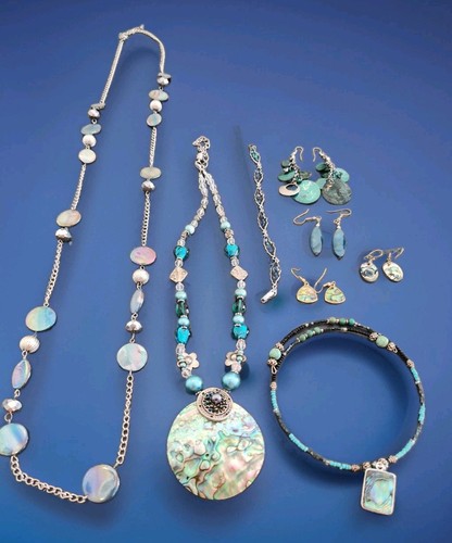 Lot abalone shell fashion - pc,