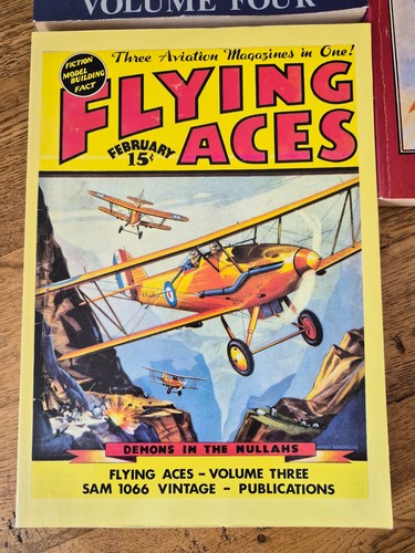 Flying aces magazine volumes - flying,