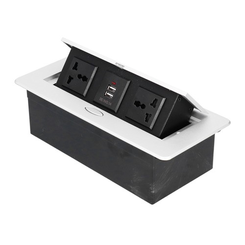 Hole floor electrical outlet - 3,