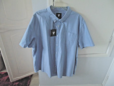 Mens Brand New Very Light Blue Shirt Size 4XL