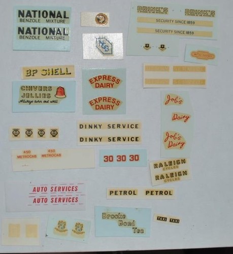 Mainly dinky toys replacement - mainly,