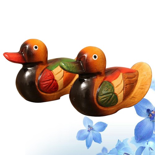 Ducks wooden decorative - wooden,