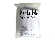 Projector Screen 100 inch Portable 16:9 Projection Screen Indoor Outdoor Summer