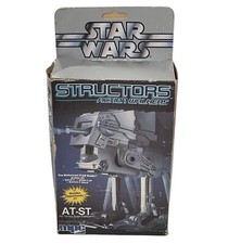 Vintage 1984 Star Wars ROTJ Structors Motorized AT-ST MPC Model Kit Sealed