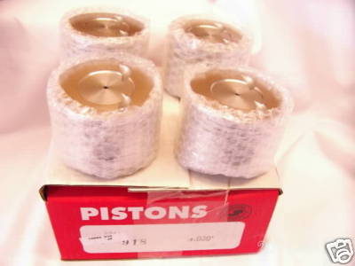 Triumph tr7 pistons 030 - triumph, +.030