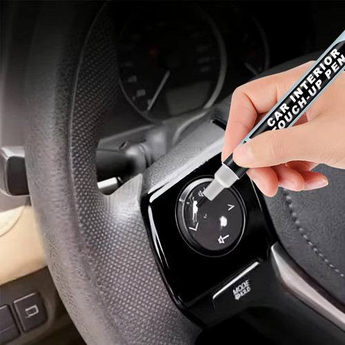 Black car interior touch - black,