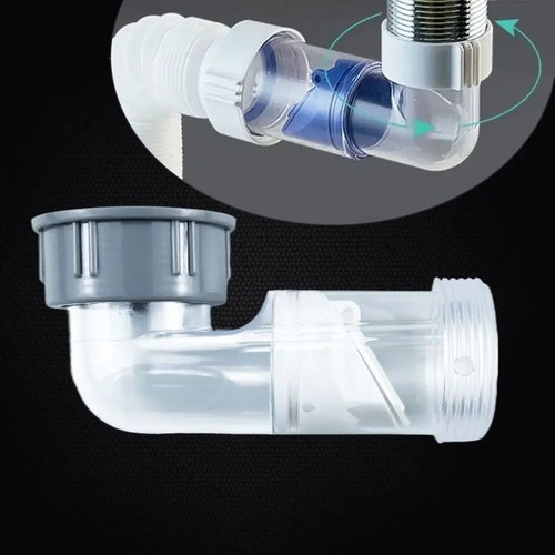 Kitchen sink drain pipe trap - kitchen,