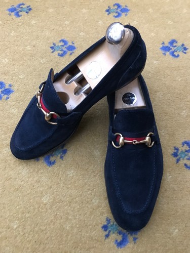 Gucci loafers suede - gucci,