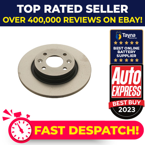 Brake discs pair - 2x, solid
