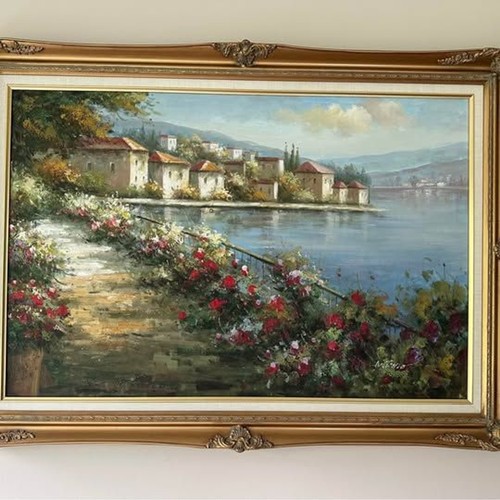 Original oil painting - , of