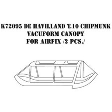 1/72 De Havilland Chipmunk T.10 Vacuum Canopy 2 Pieces Detail Up Parts For Airfi