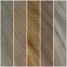 LVT Luxury Vinyl Tiles Flooring Planks Glue Down Oak Wood Effect Floor Dry Back