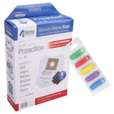 5 x Microfibre Cloth Dust Bags & Fresheners For Tesco Vacuum Cleaner Hoovers