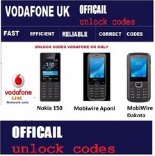 Unlock Codes for Nokia 150 