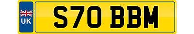 Stobb private number plate s70 - private,