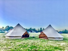 Glamping Cornwall - 5m bell tent - 4 Night Offer 20-24 September - £35 per night