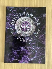 Whitesnake UK Tour Program From The Purple Tour, 2019