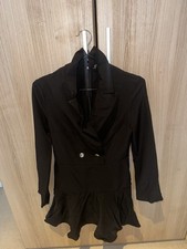 ZARA Black Blazer Mini Dress