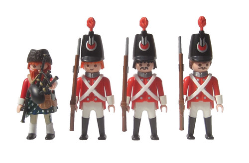 Playmobil british soldiers - playmobil,