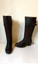 MANAS Leather Knee Boots Size