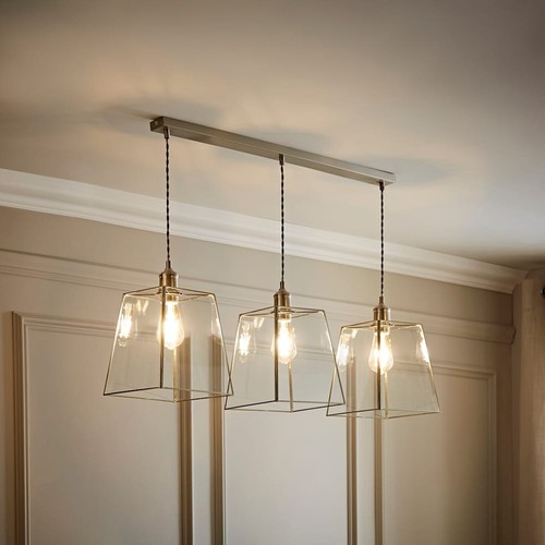 Susie glass lantern lamp - glass, shade