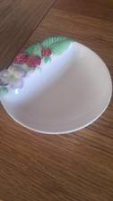 Carlton Ware Floral and Raspberry patterned dish .Pattern number 1473. 12cm...