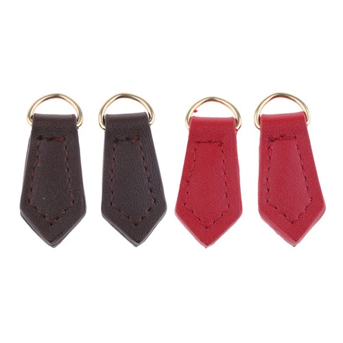 Real leather zipper - 2x,