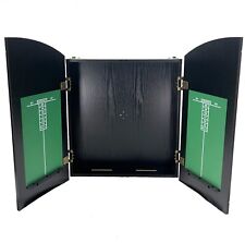 Gorilla Darts Wooden Black Dartboard Cabinet Heavy Duty Deluxe Dart Board