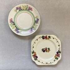 Pair vintage hand - of, painted