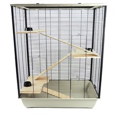 Rat Hamster Pet Animal Cage 3 Tiers The Belfry 78x48x97 Grey