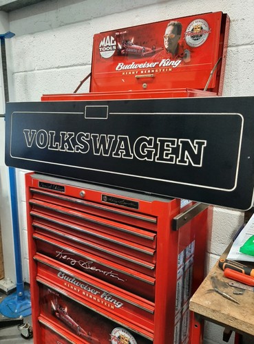 Caddy tailgate sign - vw, mk